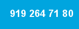 919 264 71 80